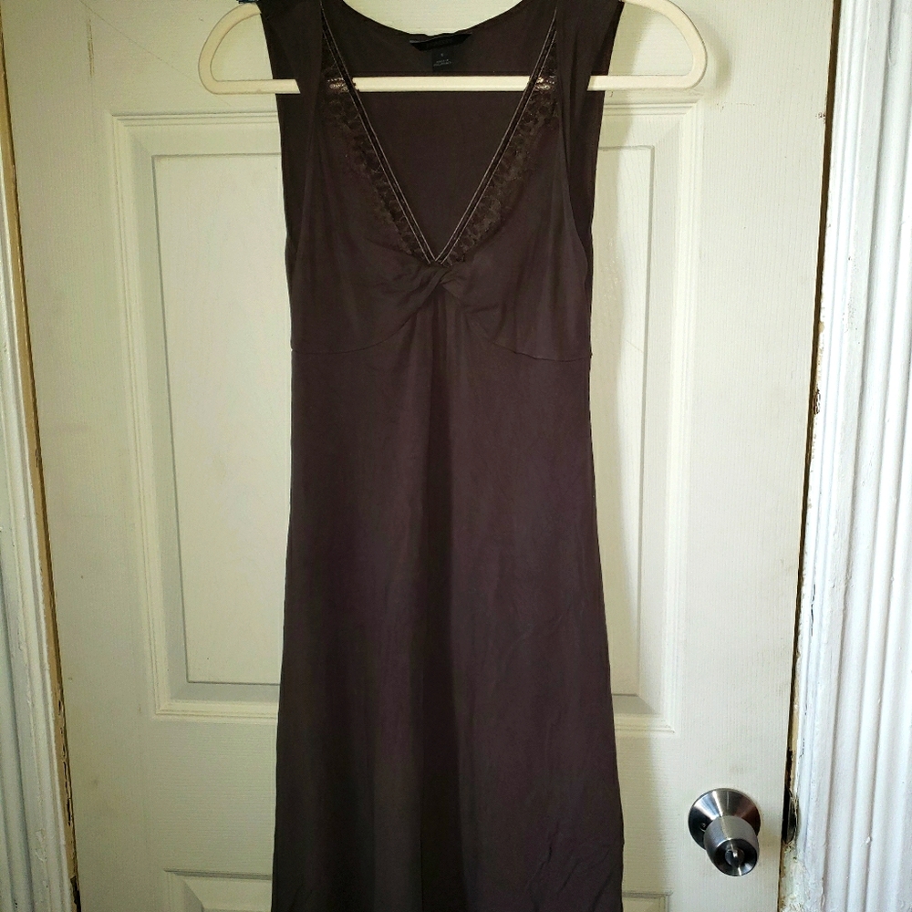 Express lace detail dress